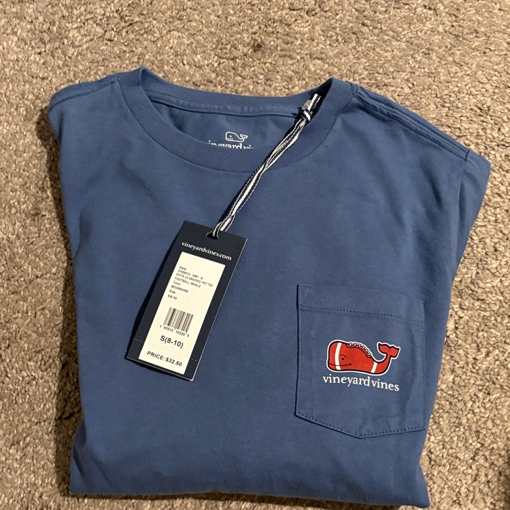 Vineyard Vines kids Long Sleeve 🏈 Tee